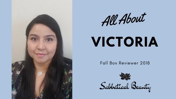 All About Victoria: A Fall Box Reviewer - Sabbatical Beauty