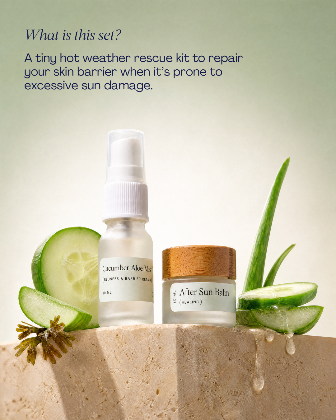 Summer Skincare Relief Set