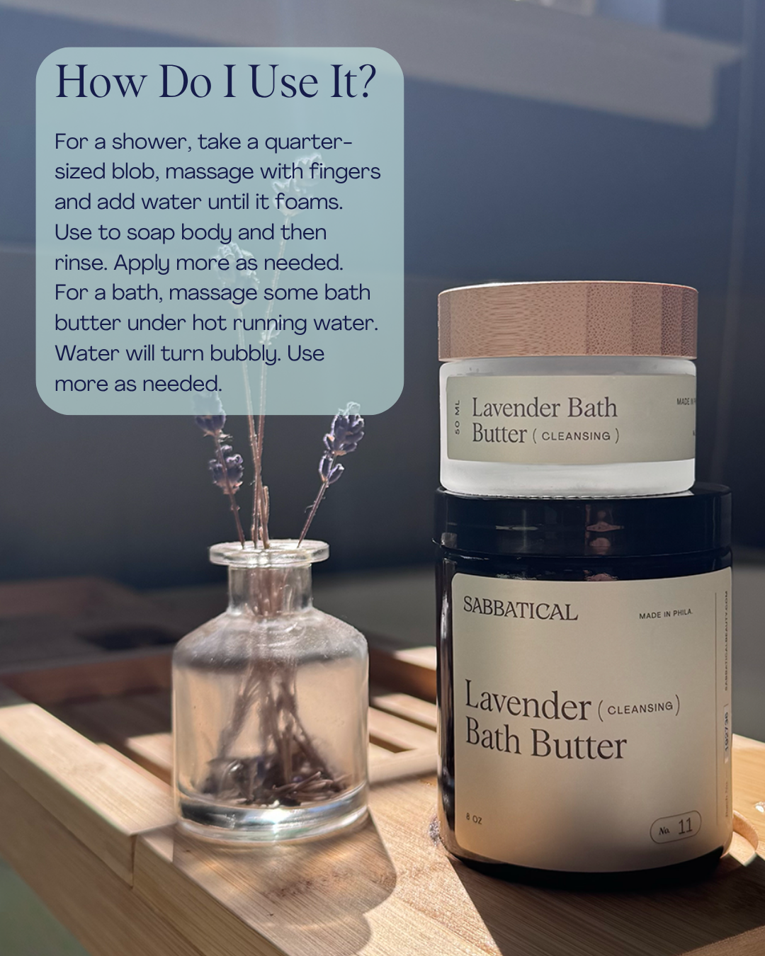 Lavender Bath Butter