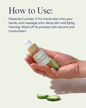 Cucumber Mint Vegan Foaming Cleanser