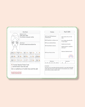 My Skincare Journey Notebook - Sabbatical Beauty