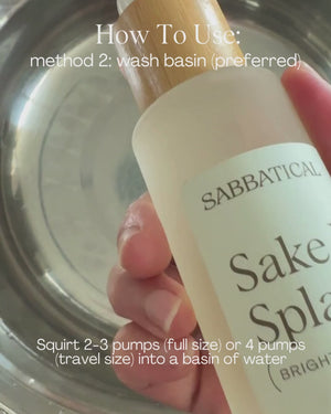 Sake Bomb Splash Mask