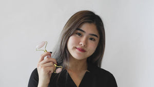 Crystal Facial Roller | Fair Trade Rose Quartz, Jade & Amethyst Facial Rollers
