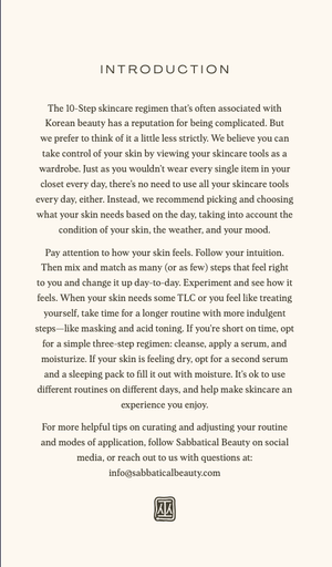 A Full 10 Step K Beauty Routine Guide (FREE) - Sabbatical Beauty