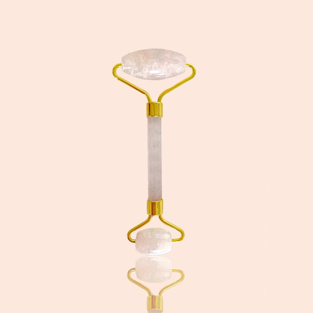 Crystal Facial Roller | Fair Trade Rose Quartz, Jade & Amethyst Facial Rollers - Sabbatical Beauty