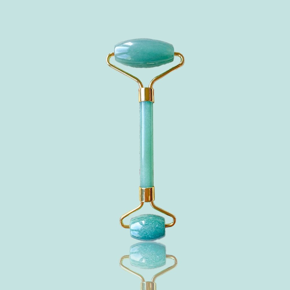 Crystal Facial Roller | Fair Trade Rose Quartz, Jade & Amethyst Facial Rollers - Sabbatical Beauty